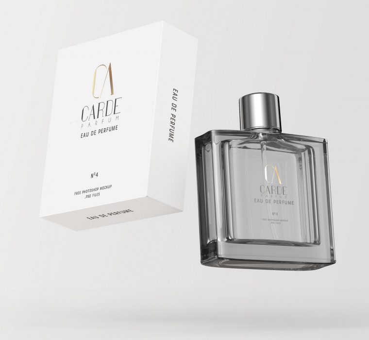 carde parfume logo design